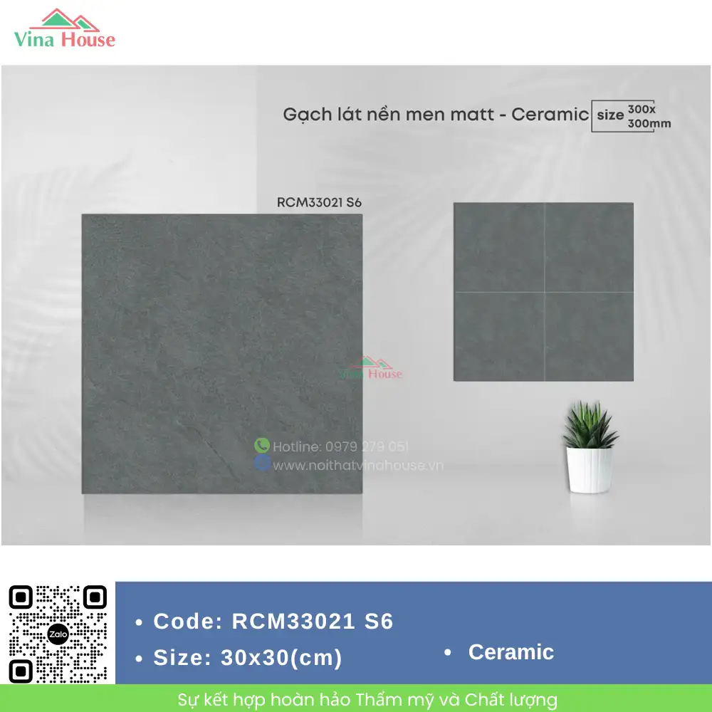 Gạch 30x30 CMC RCM33021 S6 Matt