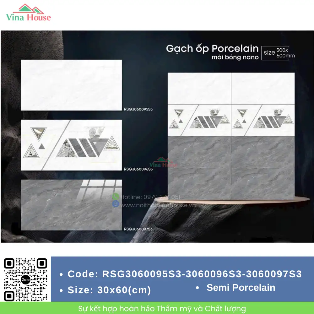 Gạch 30x60 CMC RSG3060095S3-RSG3060096S3-RSG3060097S3