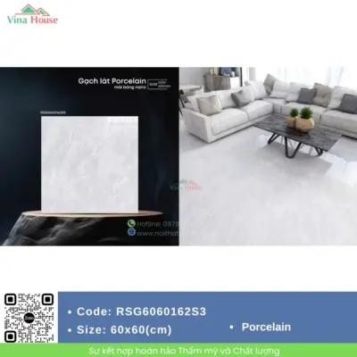 Gạch 60×60 CMC RSG6060162S3 Bóng