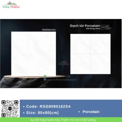 Gạch 80×80 CMC RSG8080162S4 Bóng