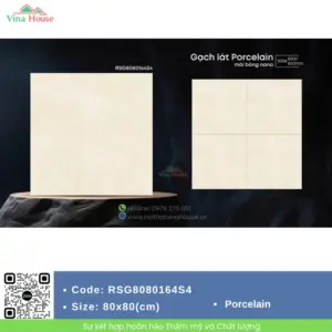 Gạch 80x80 CMC RSG8080164S4 Bóng