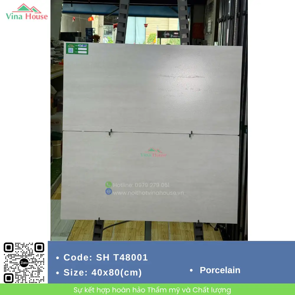 Gạch ốp tường 40x80 Việt Ý SH T48001 matt Gạch ốp tường 40x80 Việt Ý SH T48001 matt