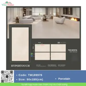 Gạch ốp lát 90X180 Trung Quốc TM189976 matt
