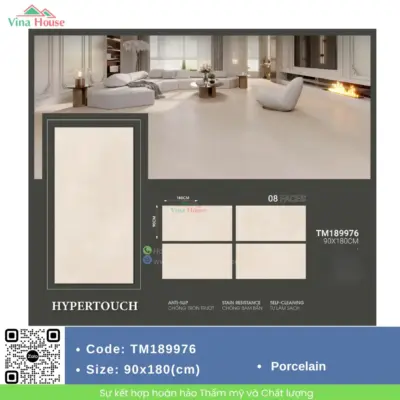 Gạch ốp lát 90X180 Trung Quốc TM189976 matt