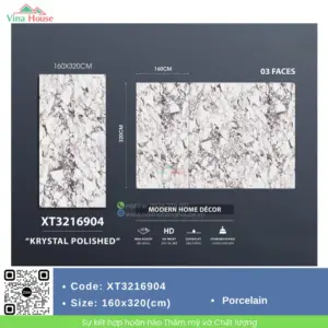Gạch 160x320 Trung Quốc XT3216904 Bóng