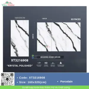 Gạch 160x320 Trung Quốc XT3216908 Bóng