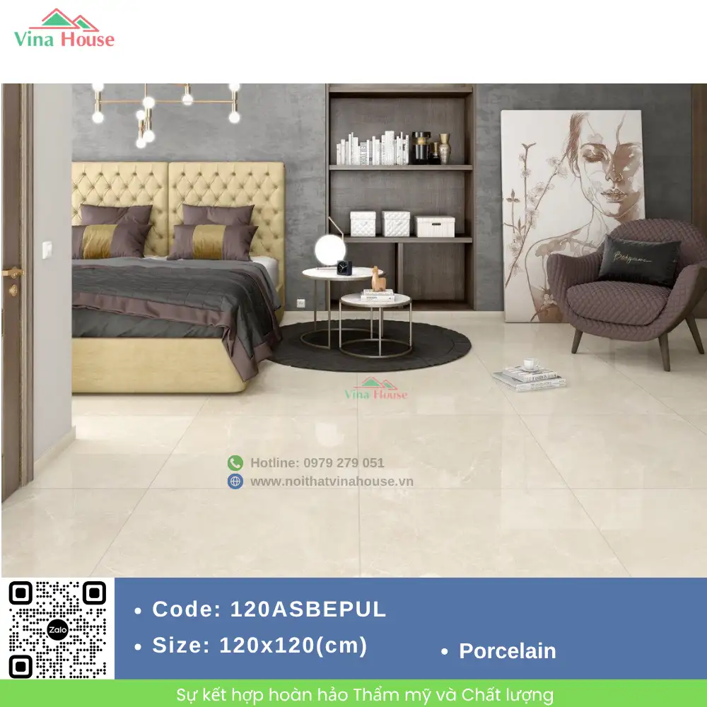 Gạch 120x120 Tây Ban Nha 120ASBEPUL Gạch 120x120 Tây Ban Nha 120ASBEPUL