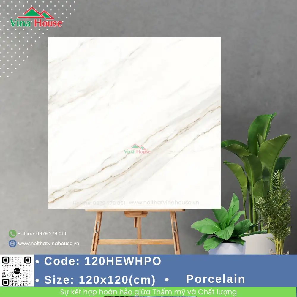 Gạch 120x120 Tây Ban Nha 120HEWHPO Gạch 120x120 Tây Ban Nha 120HEWHPO