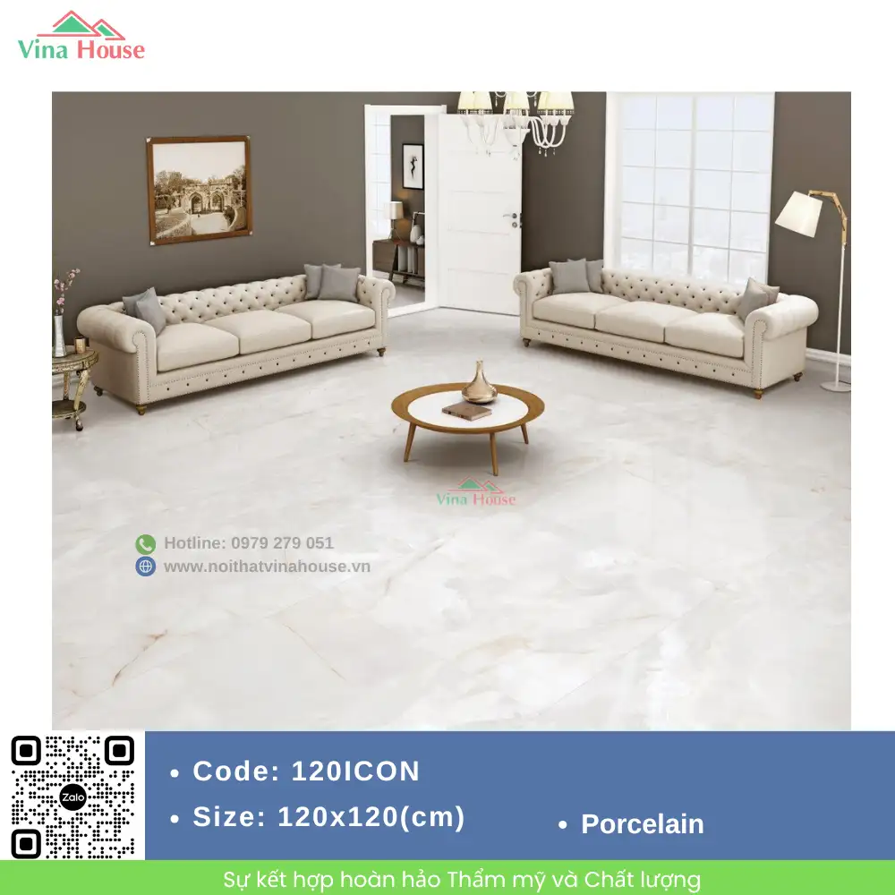 Gạch 120x120 Ấn Độ 120ICON Gạch 120x120 Ấn Độ 120ICON
