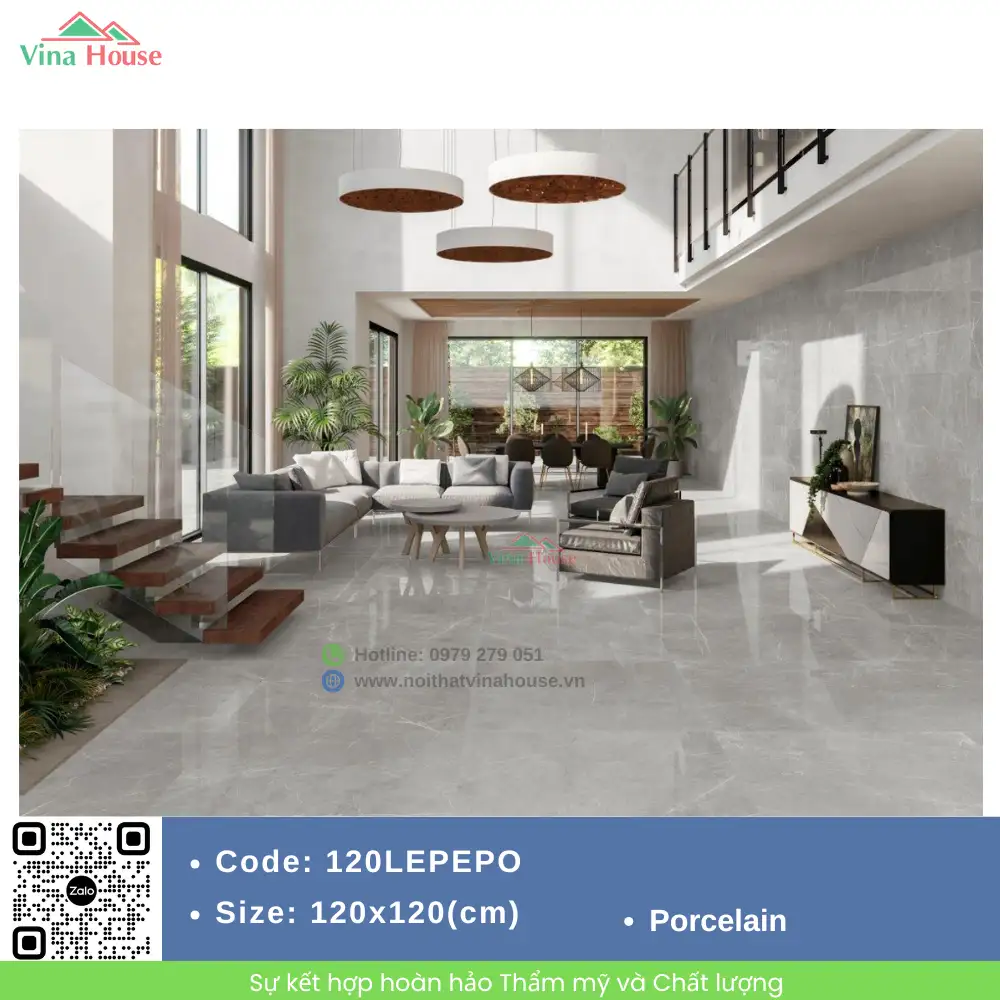 Gạch 120x120 Tây Ban Nha 120LEPEPO Gạch 120x120 Tây Ban Nha 120LEPEPO