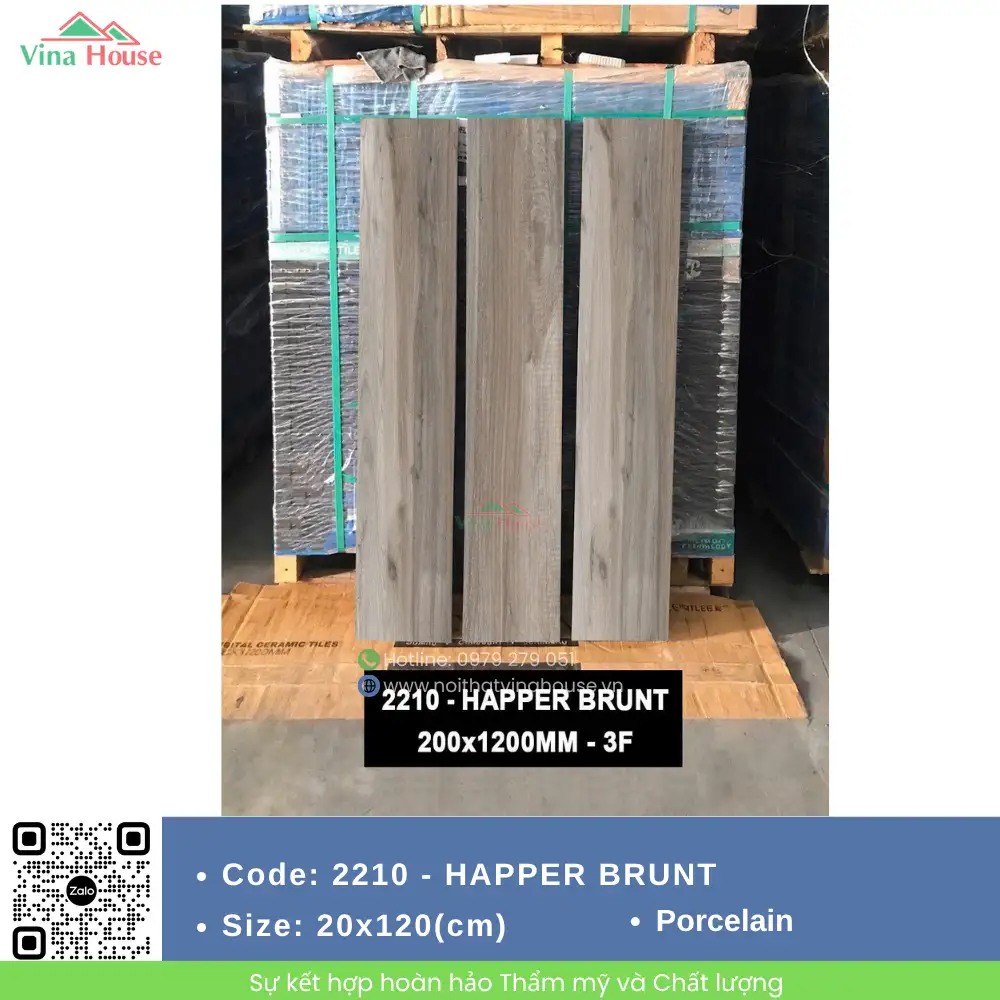 Gạch 20x120 Ấn Độ 2210 - HAPPER BRUNT Gạch 20x120 Ấn Độ 2210 - HAPPER BRUNT