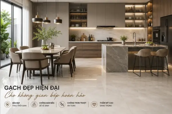 Biến Không Gian Sống Thành Tuyệt Tác Với Những Mẫu Gạch Đẹp Hiện Đại