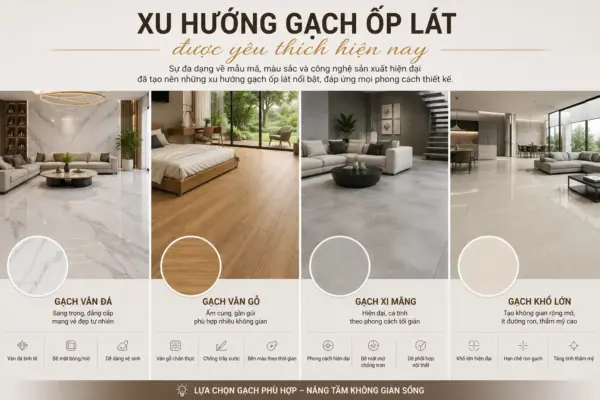 Lựa Chọn Gạch Hôm Nay – Giá Trị Thẩm Mỹ Bền Vững Mai Sau