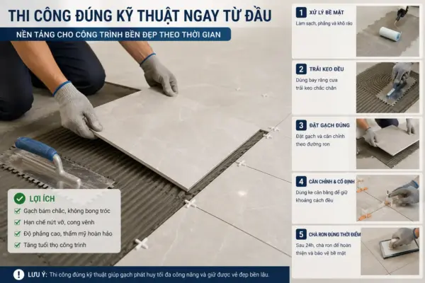 Lựa Chọn Gạch Hôm Nay – Giá Trị Thẩm Mỹ Bền Vững Mai Sau