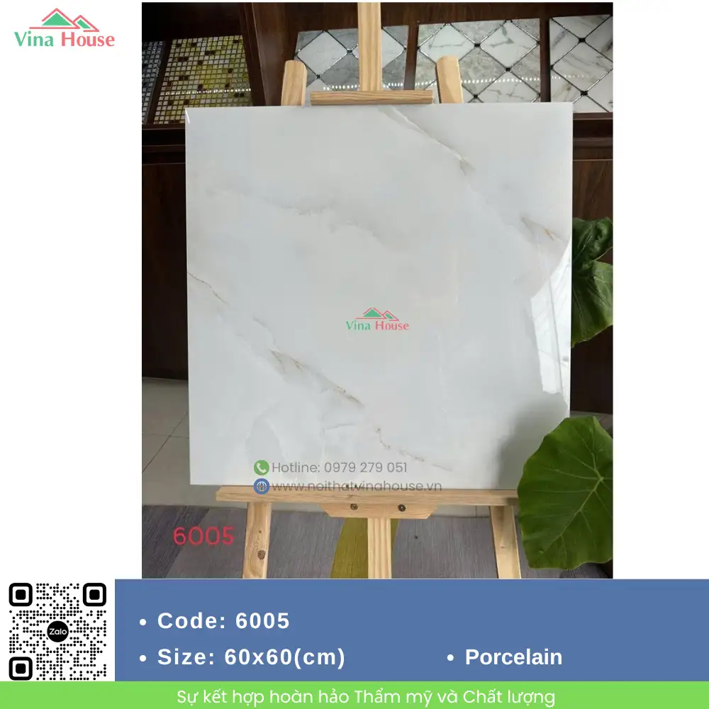Gạch 60x60 Mikado 6005 bóng