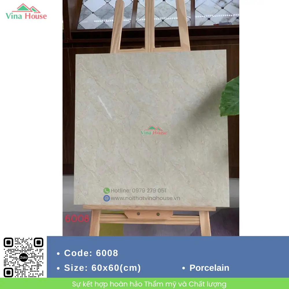 Gạch 60x60 Mikado 6008 bóng