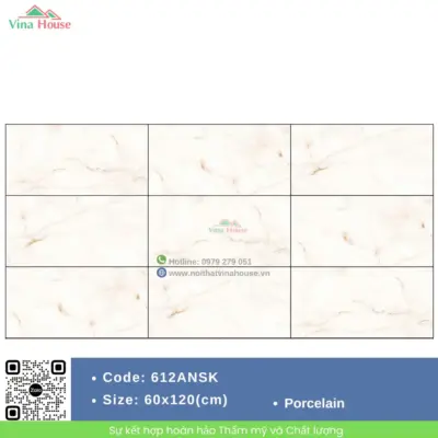 Gạch 60×120 Ấn Độ 612ANSK
