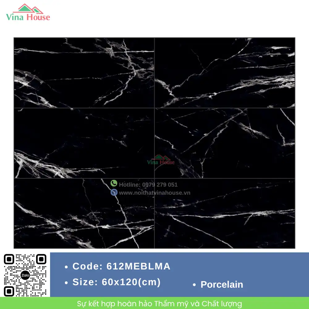 Gạch 60x120 Ấn Độ 612MEBLMA