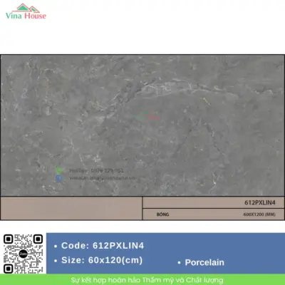 Gạch 60×120 Malaysia 612PXLIN4