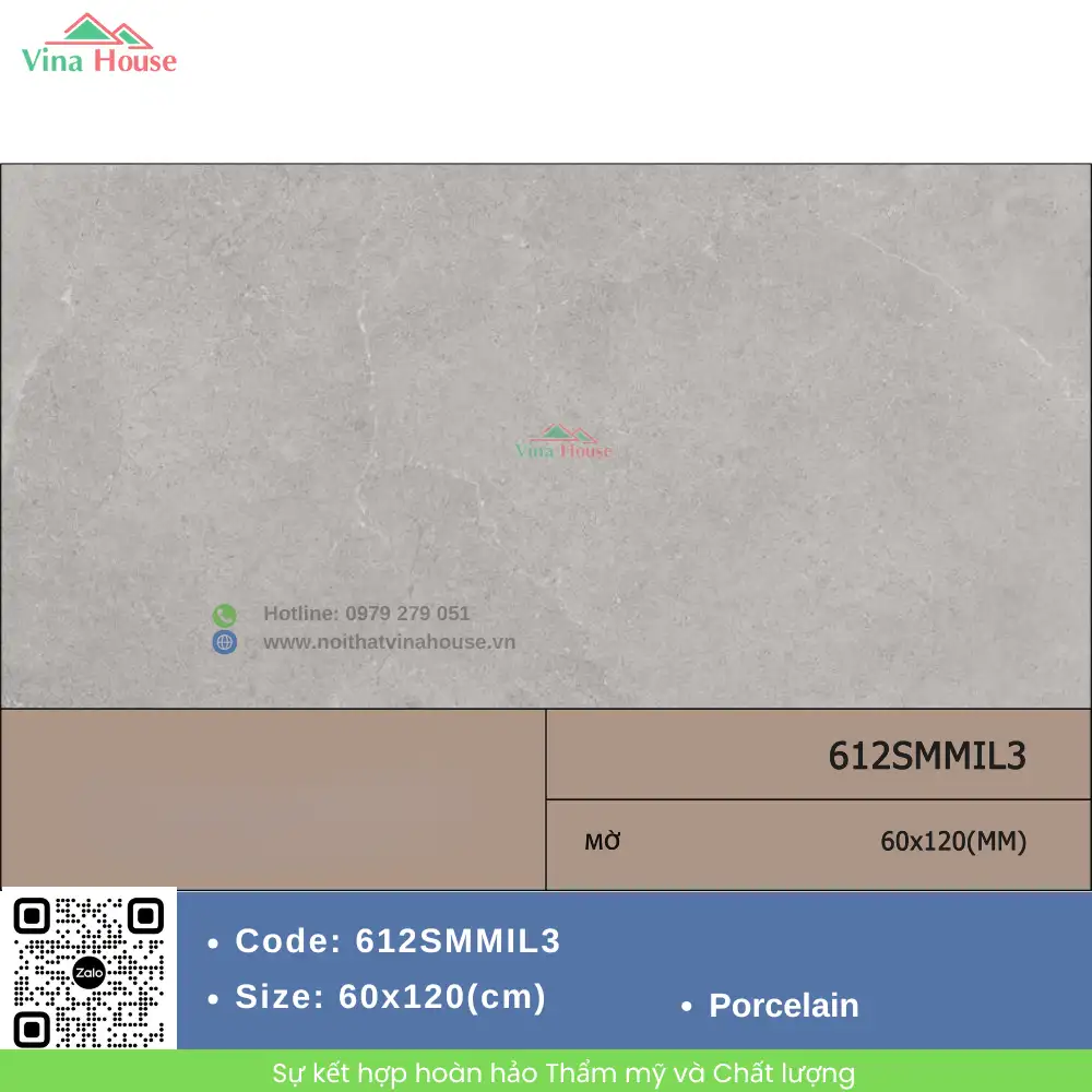 Gạch 60x120 Malaysia 612SMMIL3