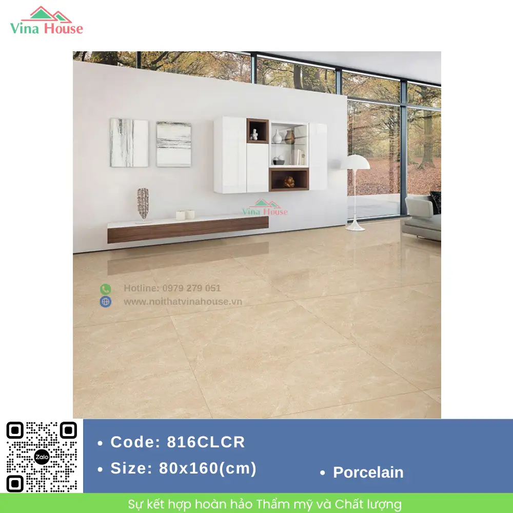 Gạch 80x160 Ấn Độ 816CLCR bóng Gạch 80x160 Ấn Độ 816CLCR bóng