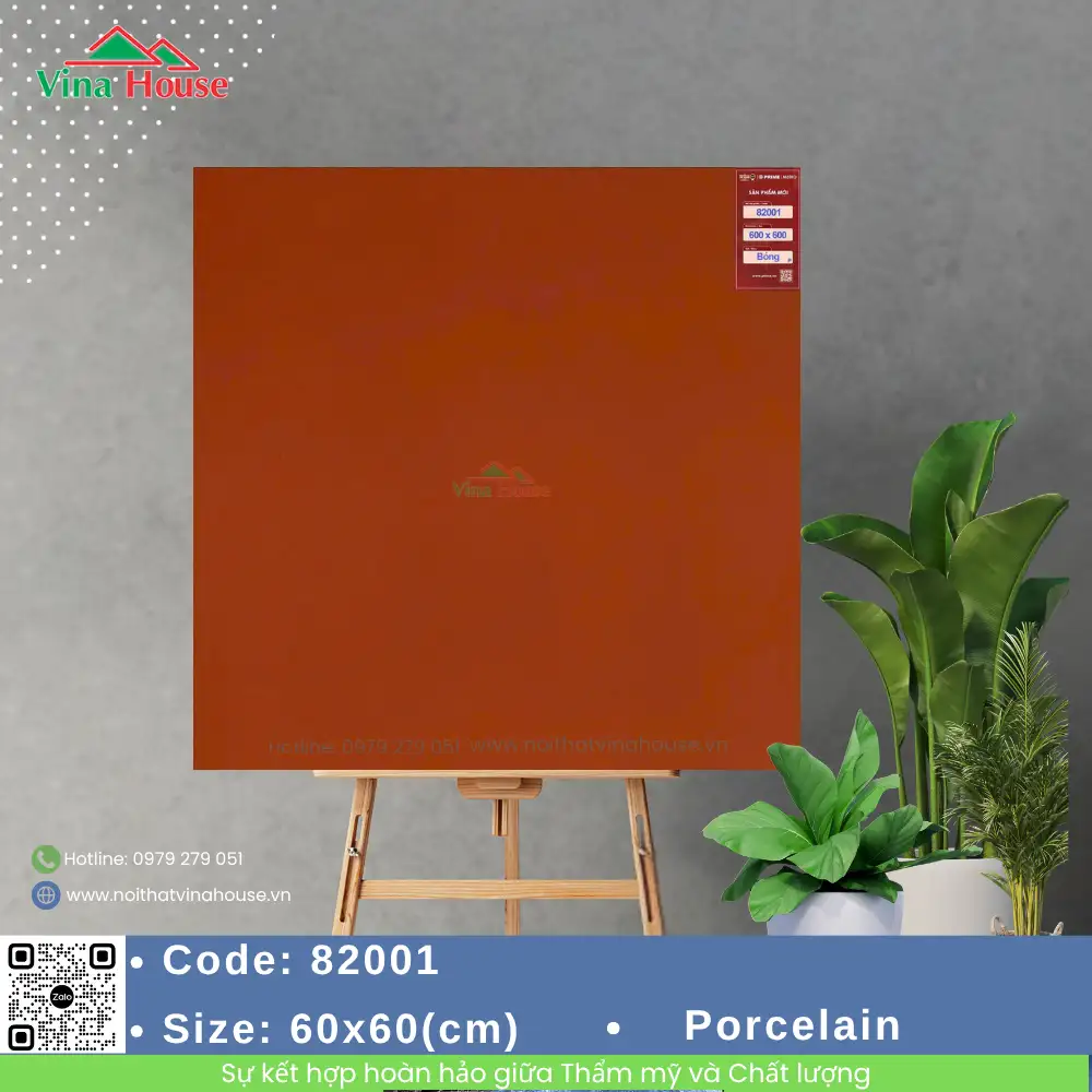Gạch 60x60 Prime 82001 bóng