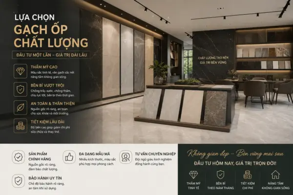 Đầu Tư Một Lần – Sở Hữu Không Gian Đẹp Bền Vững Theo Thời Gian