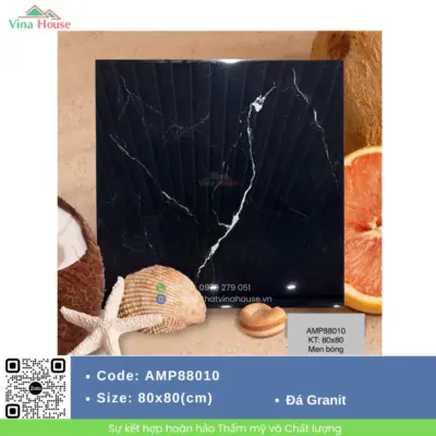Gạch 80×80 Apodio AMP88010 Bóng