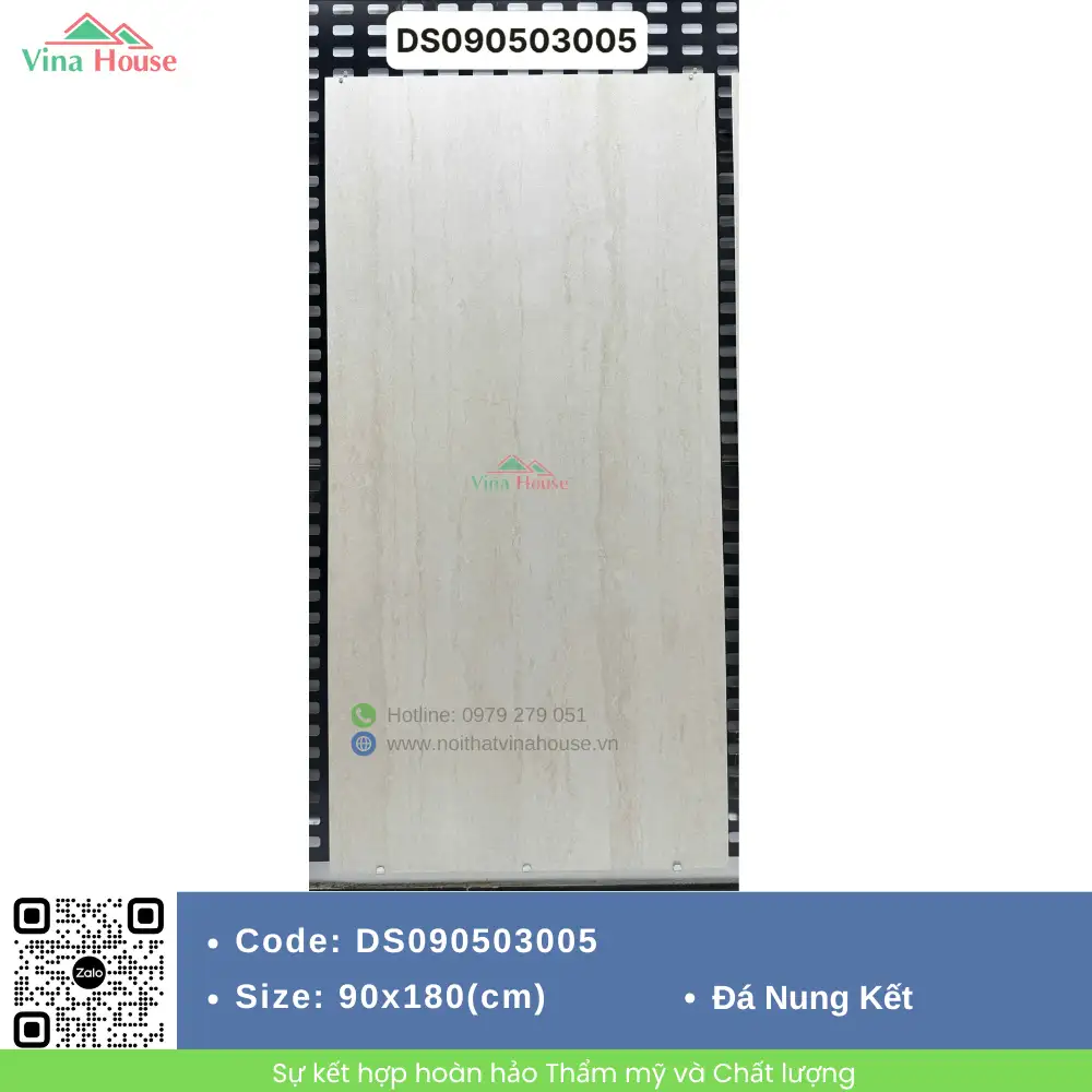 Gạch Đá Nung Kết 90x180 Hoàng Gia DS090503005 Bóng
