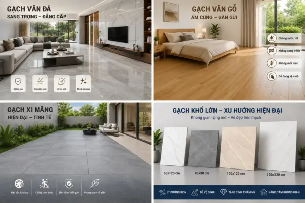 Giải Mã Sức Hút Của Các Mẫu Gạch Được Ưa Chuộng Hiện Nay