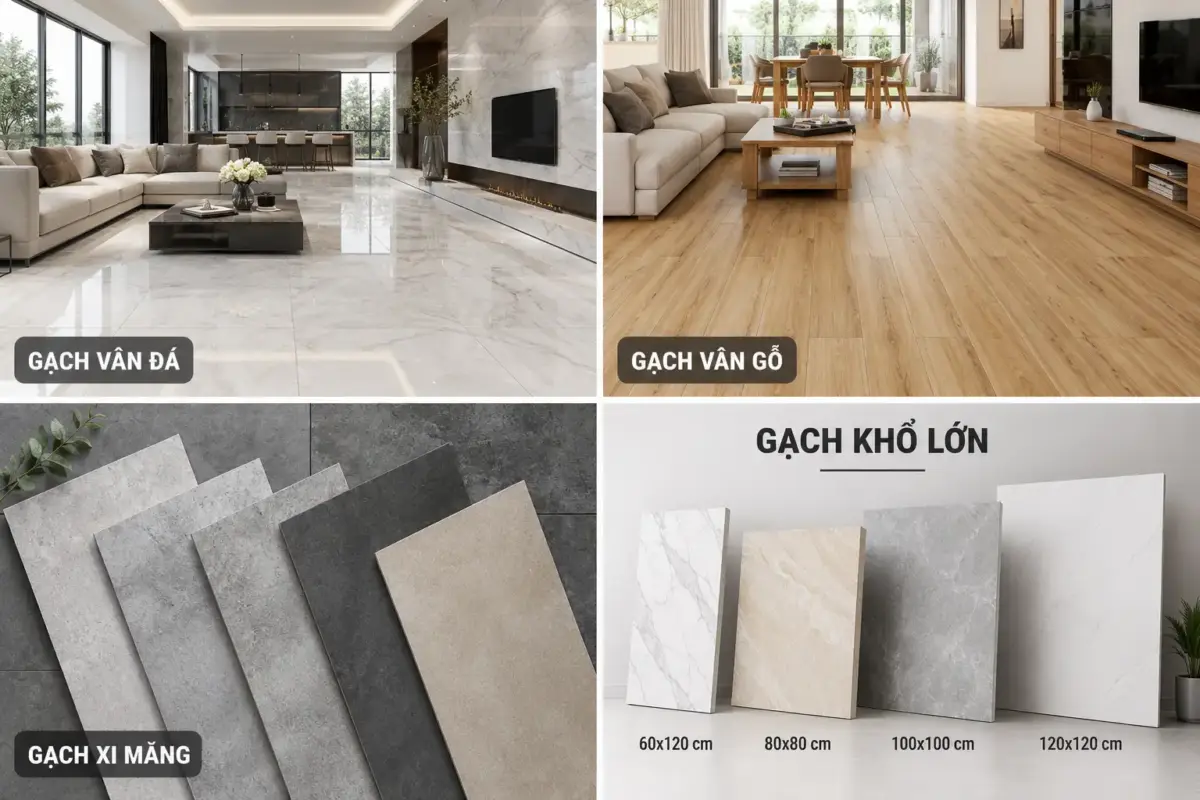 Giải Mã Sức Hút Của Các Mẫu Gạch Được Ưa Chuộng Hiện Nay