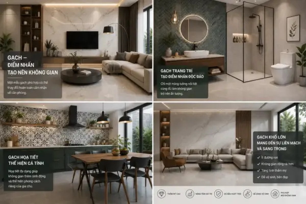 Khi Gạch Không Chỉ Là Vật Liệu Mà Còn Là Điểm Nhấn Thiết Kế