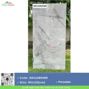 Gạch 60X120 Mikado N61248008R Bóng