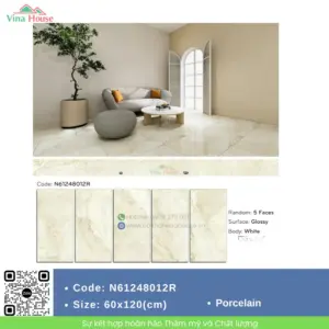 Gạch 60x120 Mikado N61248012R Bóng