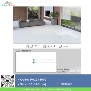 Gạch 60x120 Mikado P61248000 Bóng