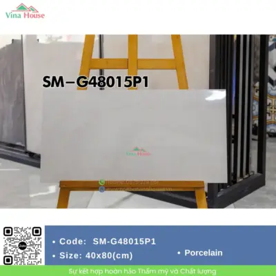 Gạch ốp tường 40×80 Việt Ý SM-G48015P1