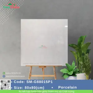 Gạch ốp lát 80x80 Việt Ý SM-G88015P1 Bóng