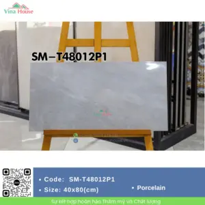 Gạch ốp tường 40x80 Việt Ý SM-T48012P1