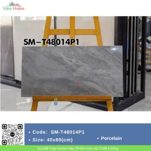 Gạch ốp tường 40x80 Việt Ý SM-T48014P1