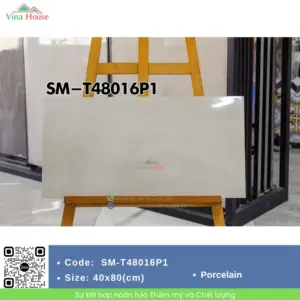 Gạch ốp tường 40x80 Việt Ý SM-T48016P1