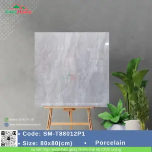 Gạch ốp lát 80x80 Việt Ý SM-T88012P1 Bóng