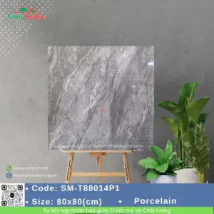 Gạch ốp lát 80x80 Việt Ý SM-T88014P1 Bóng