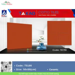 Gạch 50x50 Takao T5190 Lát Sân