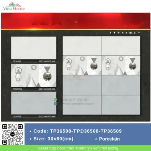 Gạch ốp tường 30x60 Mikado TP36508-TPD36508-TP36509