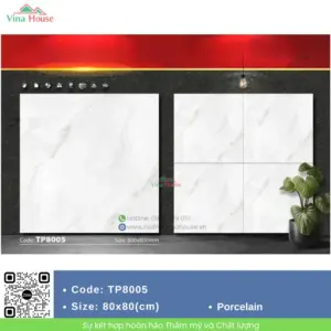 Gạch 80x80 Mikado TP8005 bóng