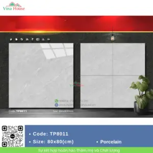 Gạch 80x80 Mikado TP8011 bóng