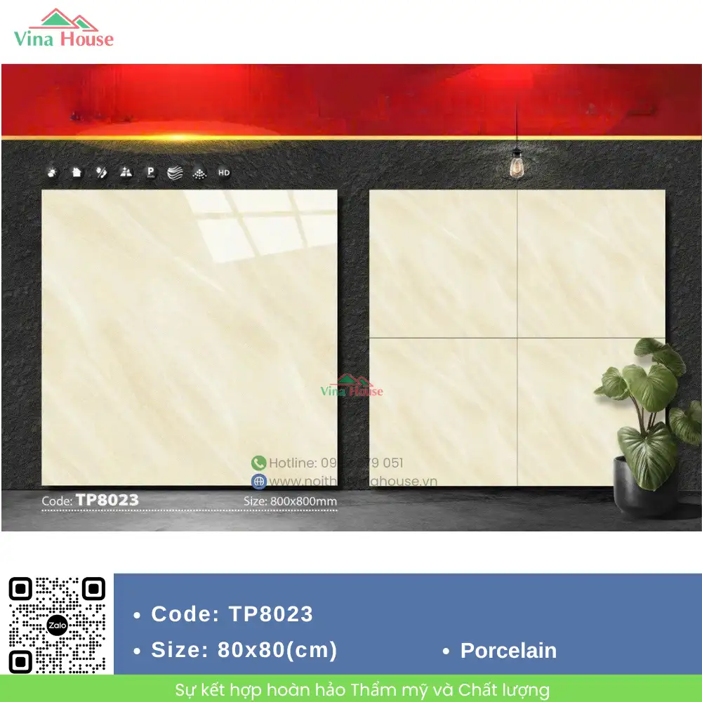 Gạch 80x80 Mikado TP8023 bóng Gạch 80x80 Mikado TP8023 bóng