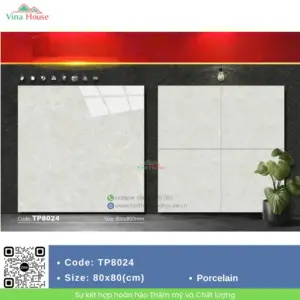 Gạch 80x80 Mikado TP8024 bóng