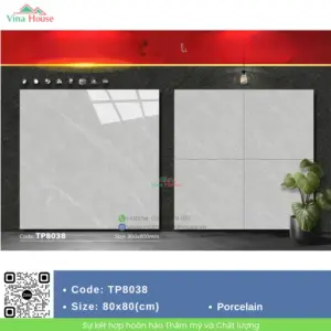 Gạch 80x80 Mikado TP8038 bóng