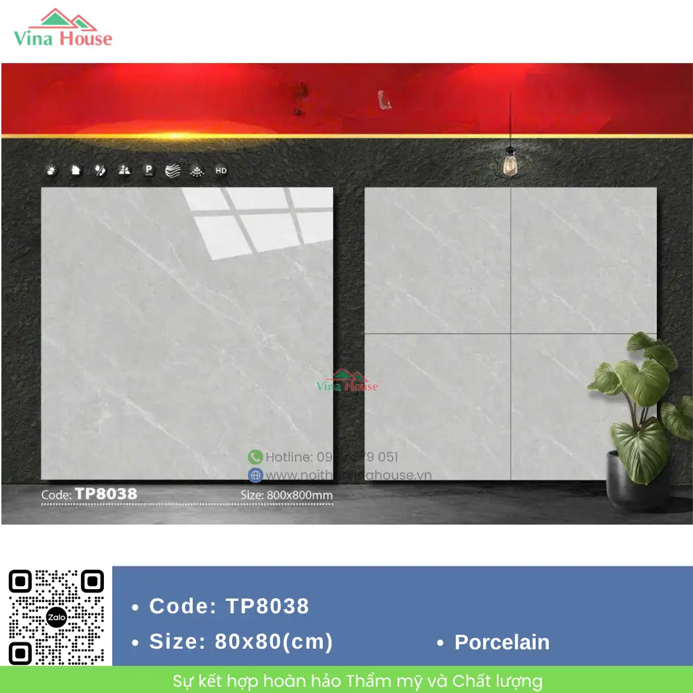Gạch 80x80 Mikado TP8038 bóng Gạch 80x80 Mikado TP8038 bóng